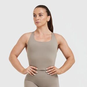 Timeless Square Neck Mid Vest / Minky